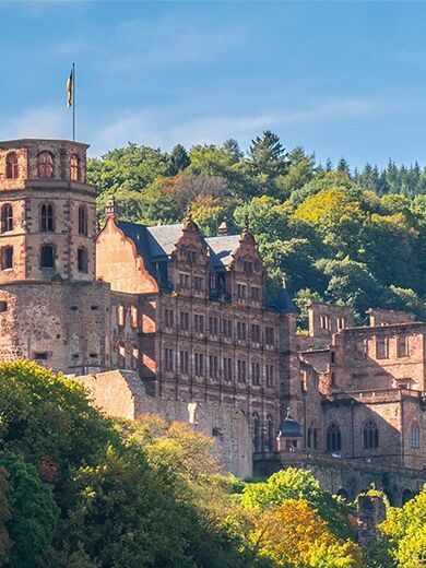 Das Schloss Heidelberg