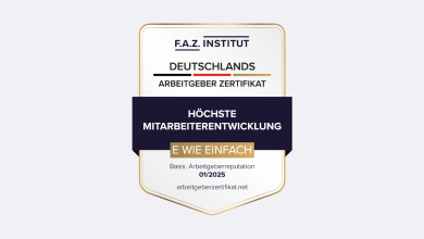 FAZ Institut Siegel für Höchste Mitarbeiterentwicklung