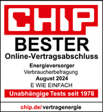 Chip Siegel für Bester Online-Vertragsabschluss August 2024