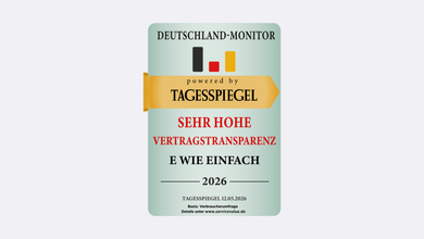 Deutschland Monitor Sehr Hohe Vertragstransparenz Siegel
