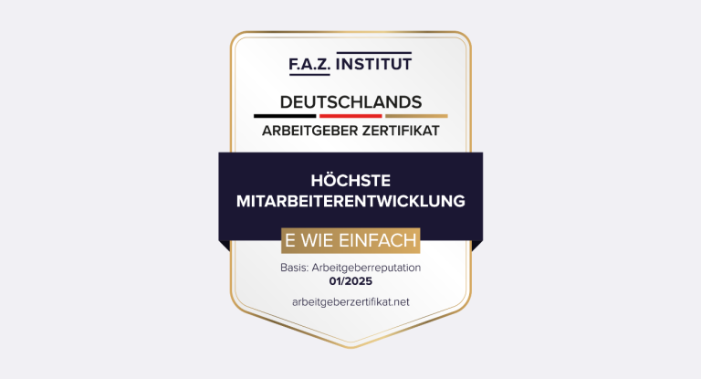 FAZ Institut Siegel für Höchste Mitarbeiterentwicklung