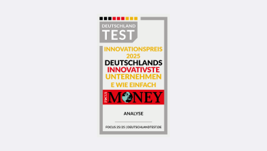 Focus Money Siegel für innovativste Unternehmen