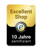 Trusted Shops Excellent Shop Award 10 Jahre